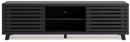 Danziar - Negro - Mueble para TV extra grande