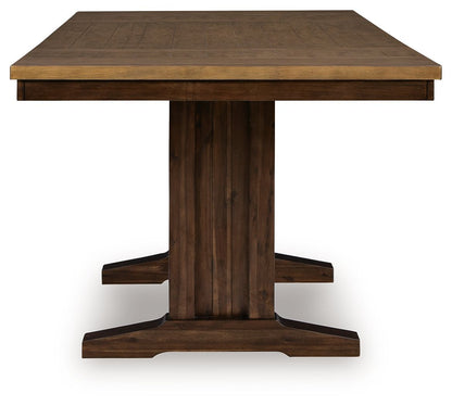 Rylandeen - Counter Height Extension Dining Table Set