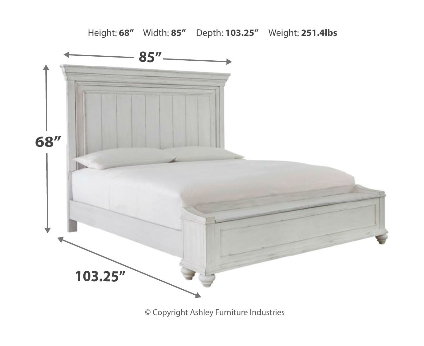 Kanwyn - Panel Bedroom Set