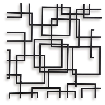 Aadanton - Black - Wall Decor