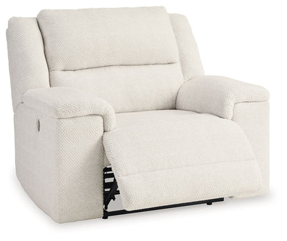 Keensburg - Sillón reclinable eléctrico con asiento ancho