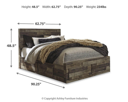 Derekson - Cama con paneles