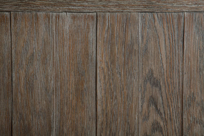 Tyler - Marrón grisáceo / Negro - Mesa auxiliar rectangular