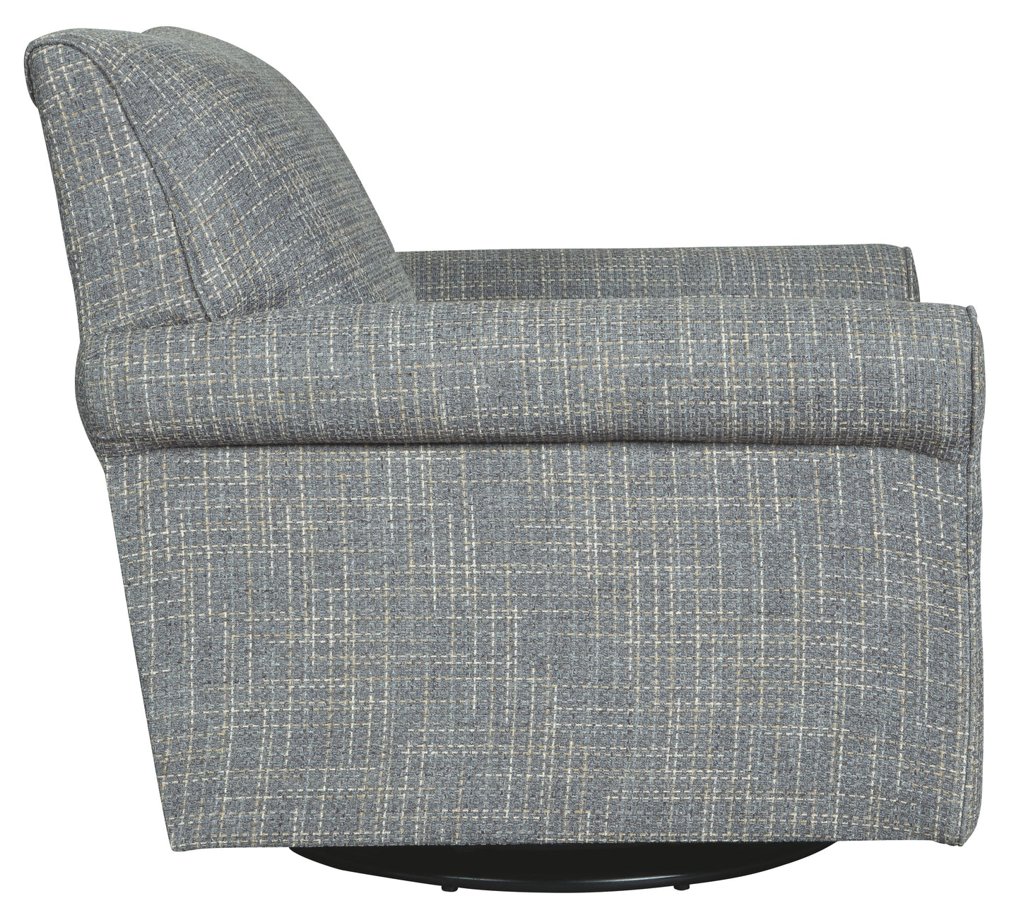 Renley - Swivel Glider Accent Chair - Ash