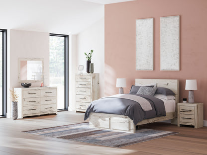 Lawroy - Panel Bed With Storage