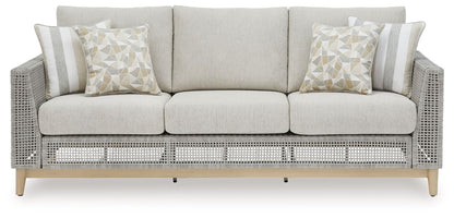 Seton Creek - Sofa With Cushion - Gray