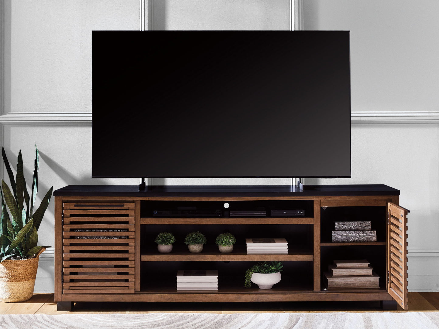Kallari - TV Stand With Fireplace Option