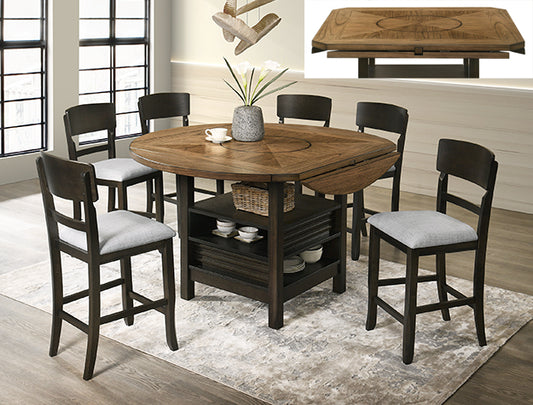 7PC Counter Height Dining Set