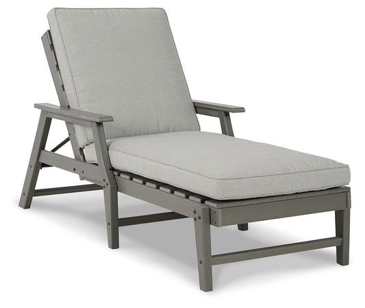 Visola - Gris - Chaise Lounge Con Cojín