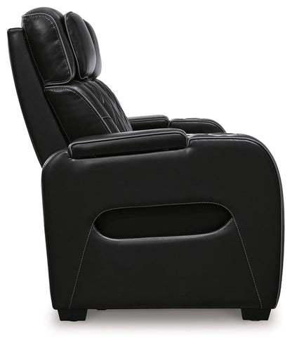 Boyington - Negro - 2 piezas. - Sofá y loveseat reclinables eléctricos