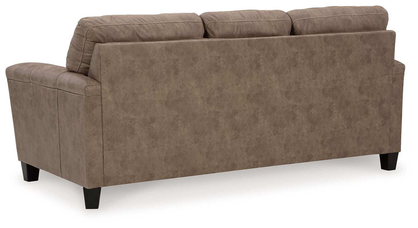 Navi - Fósil - 3 piezas. - Sofá, loveseat, mecedora reclinable
