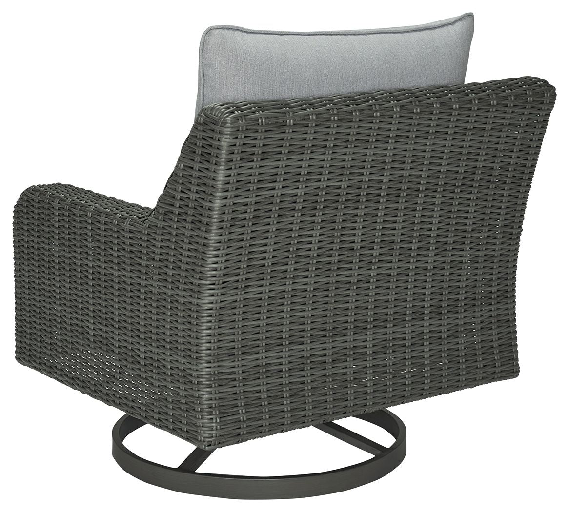 Elite Park - Swivel Lounge w/ Cushion - Gray
