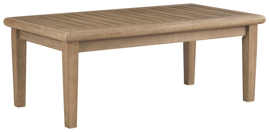 Gerianne - Rectangular Cocktail Table - Brown