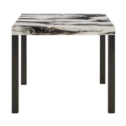 Vega - 5 Piece Counter Dining Room Set - Gray / Black