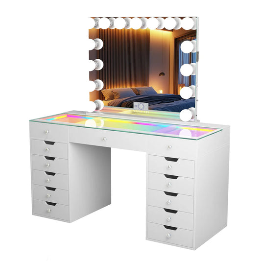 VANITII Eva-RGB Vanity Desk Set