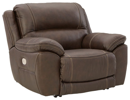 Dunleith - Chocolate - Sillón reclinable de pared Zero con pwr Hdrst