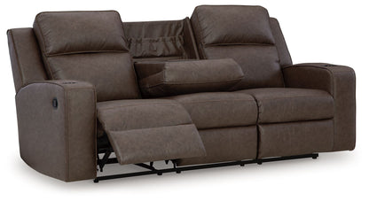 Lavenhorne - Reclining Sofa With Drop Down Table