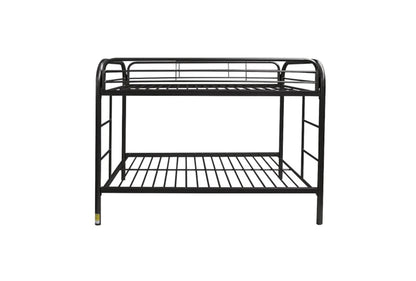 Twin Twin Black Metal Bunk Bed