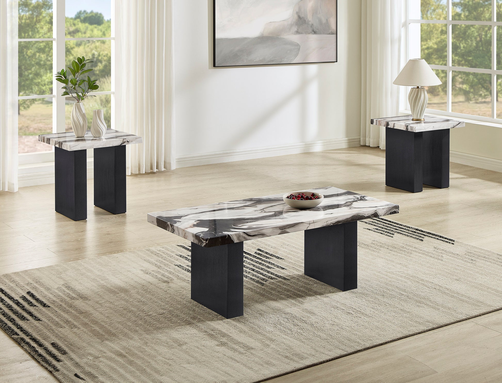 Faux concrete top