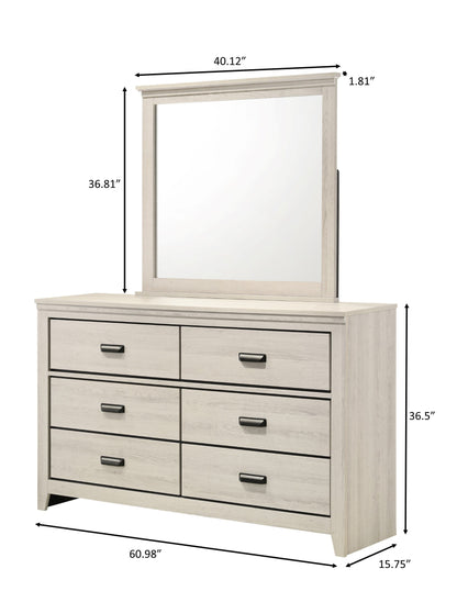 Carter - Dresser, Mirror