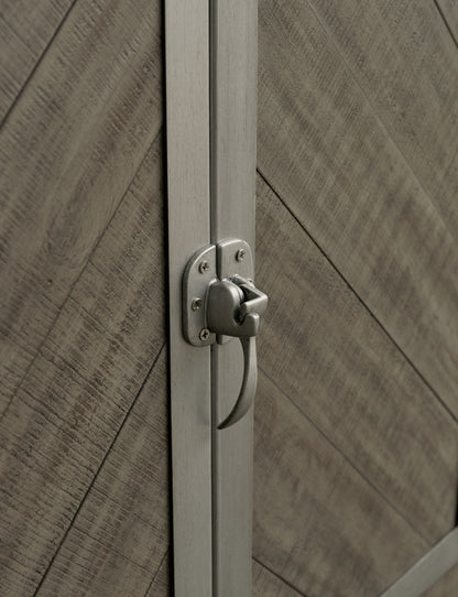 Krystanza - Dining Room Server - Weathered Gray