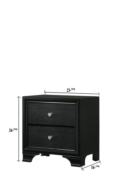 Jenn - King 2 Piece Bedroom Set - Charcoal