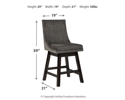 Tallenger - Swivel Barstool (Set of 2)