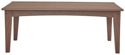 Emmeline - Brown - Rectangular Cocktail Table