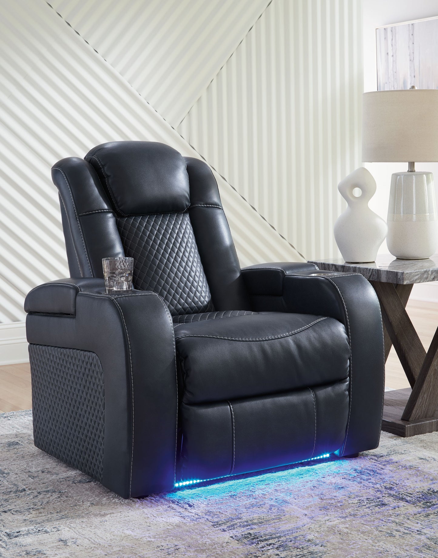 Fyne-dyme - Sillón reclinable eléctrico/reposacabezas ajustable