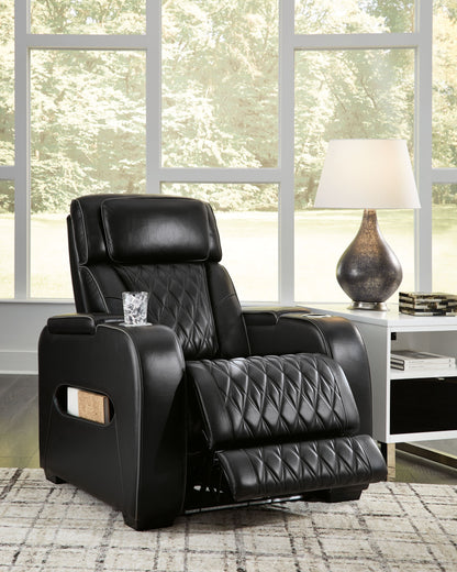 Boyington - Sillón reclinable eléctrico/reposacabezas ajustable