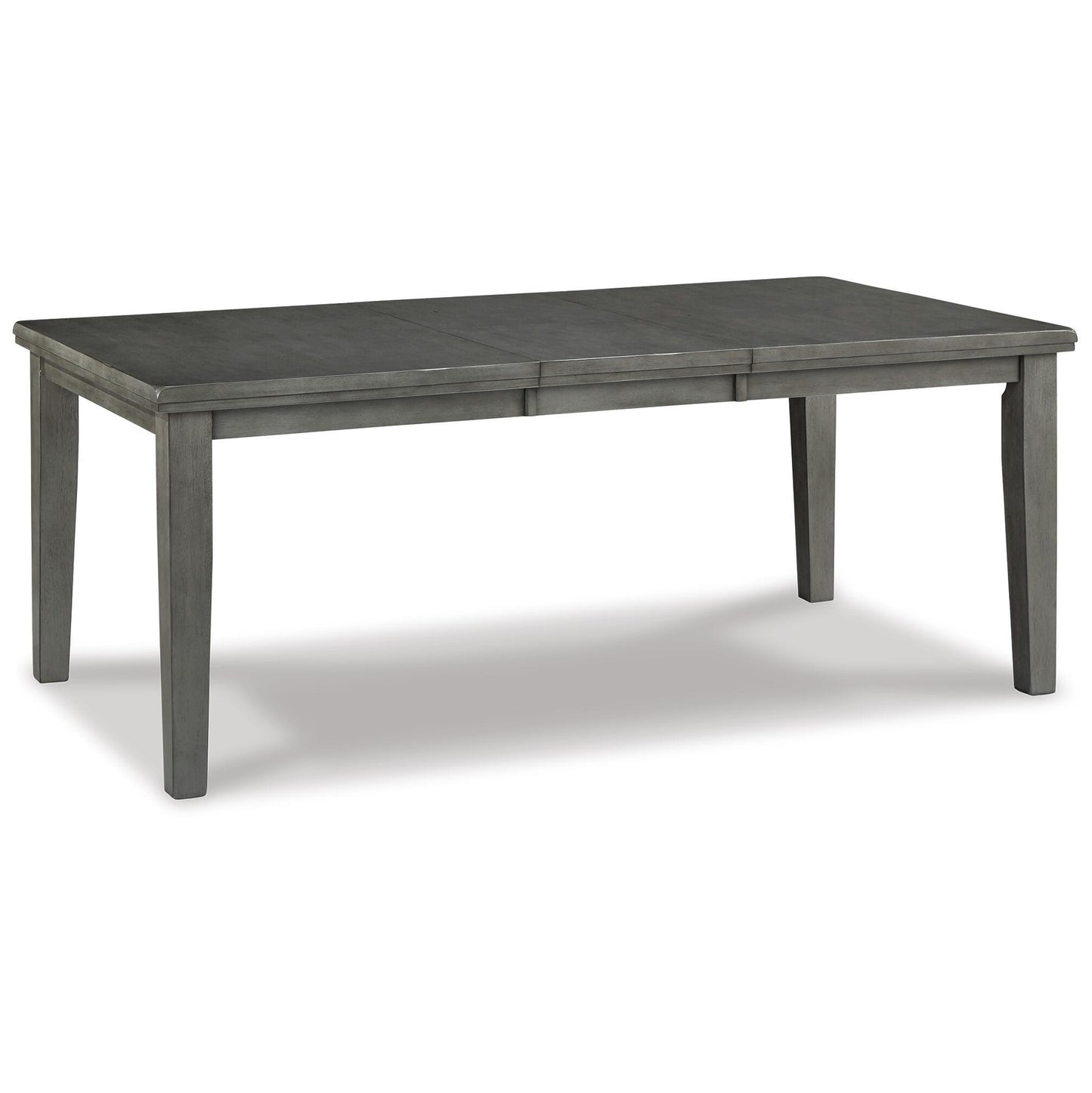 Hallanden - Rectangular Dining Room Butterfly Extension Table - Gray