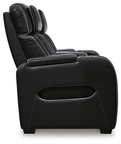 Boyington - Negro - 2 piezas. - Sofá y loveseat reclinables eléctricos