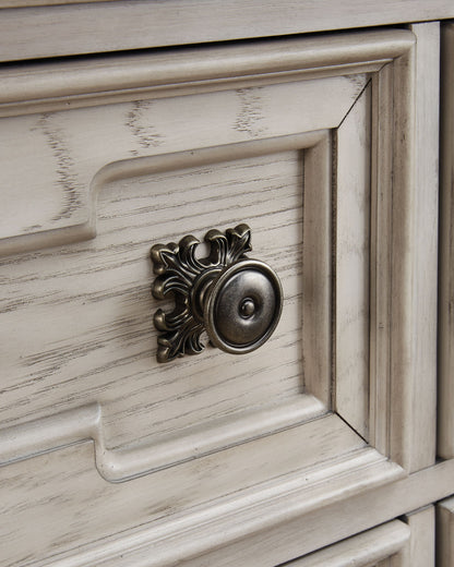 Bruchandi - Antique White - Five Drawer Chest