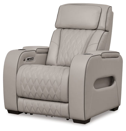 Boyington - Sillón reclinable eléctrico/reposacabezas ajustable