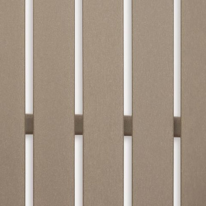 Seacliff Beach - Rectangular Counter Height Dining Table With Umbrella Option - Medium Brown