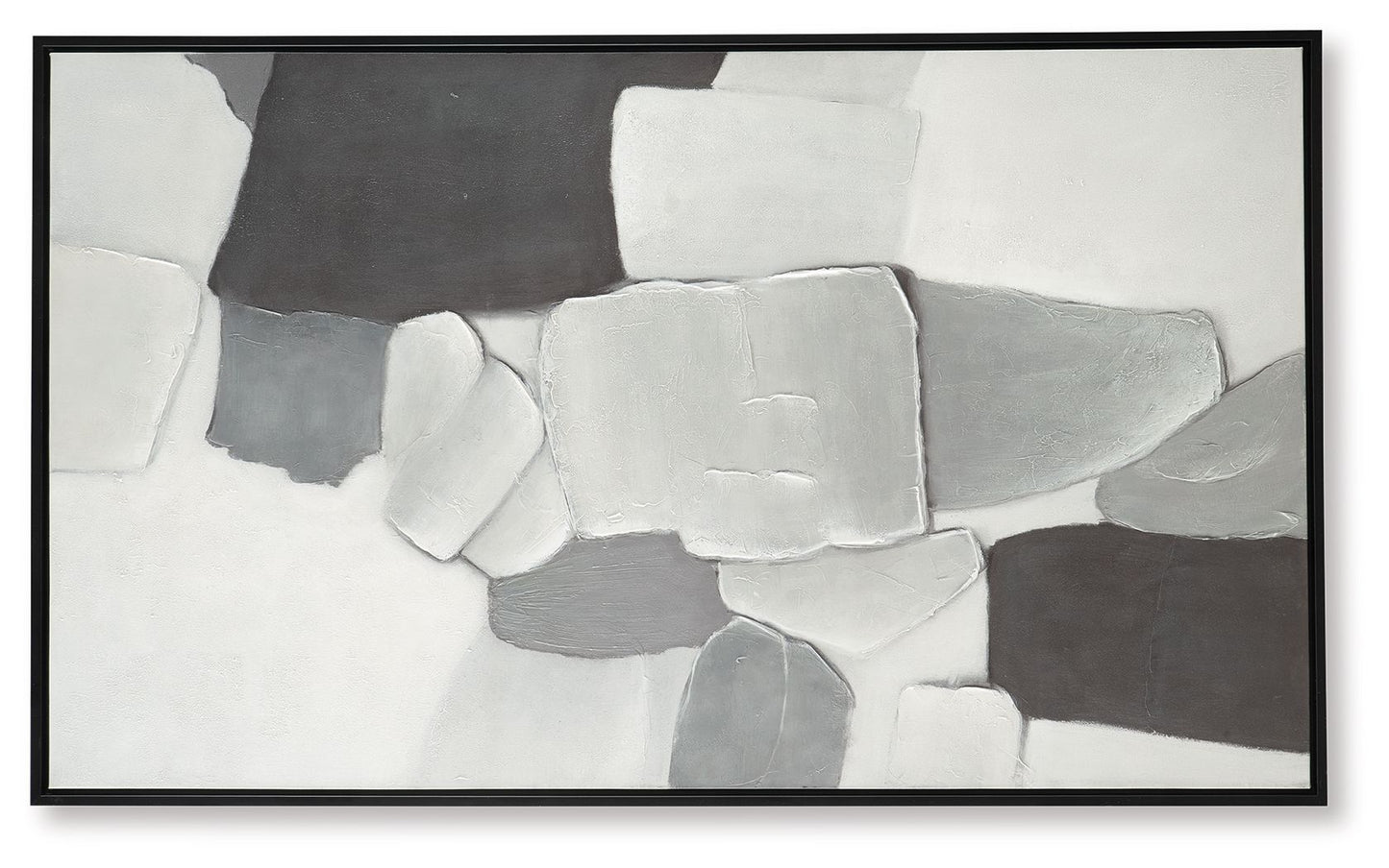Adilson - White / Gray / Black - Wall Art