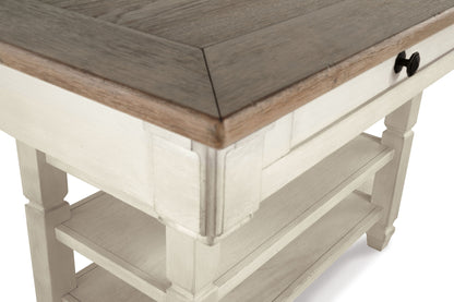 Bolanburg - Beige - Mesa alta rectangular para comedor