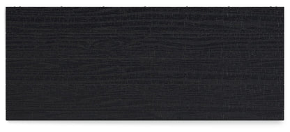 Londer - Black - Five Drawer Chest