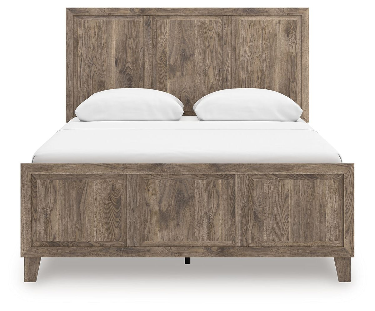 Rusticott - Panel Bedroom Set