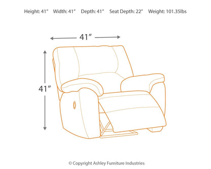 Tambo - Sillón reclinable mecedor