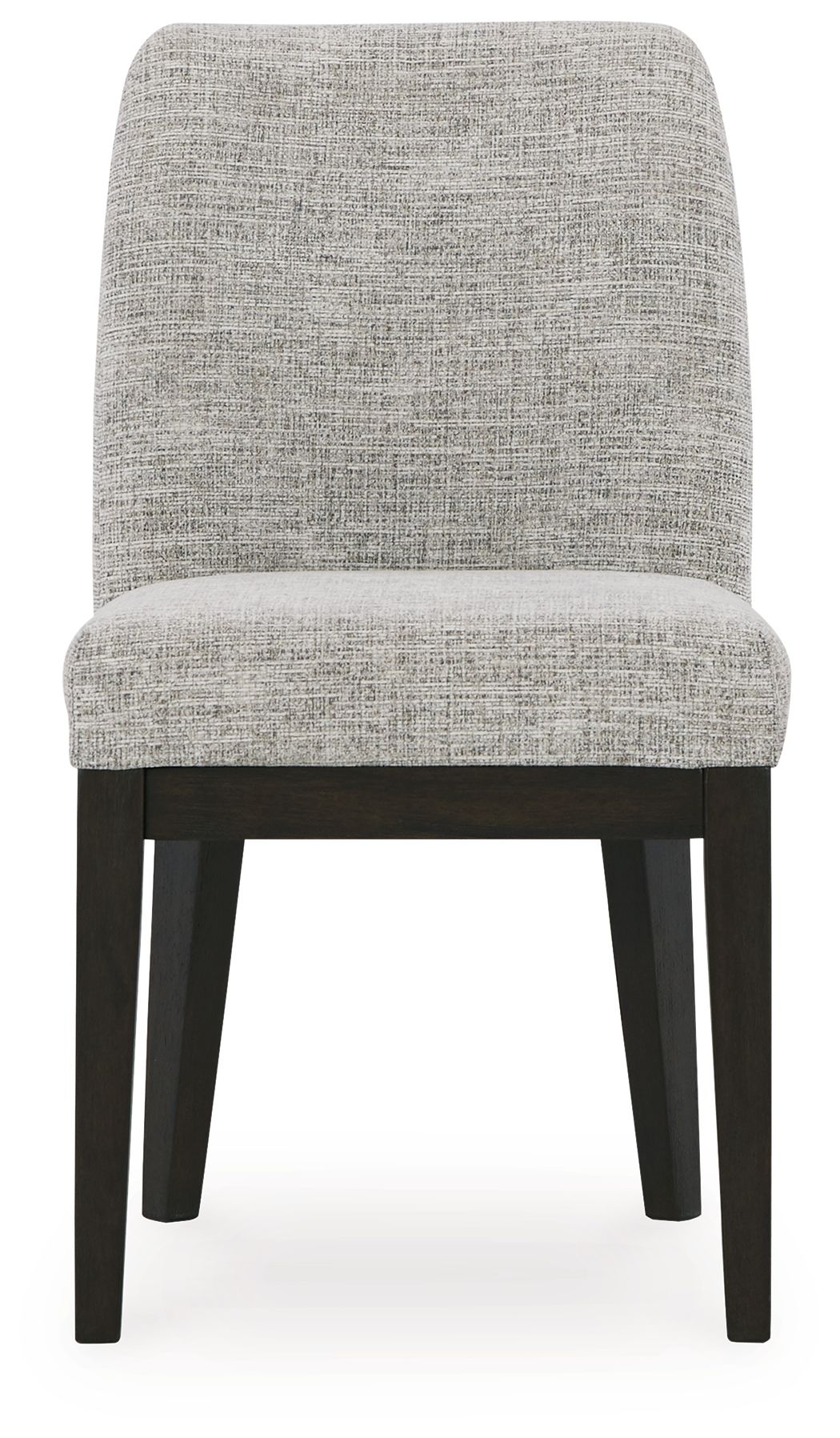 Burkhaus - Beige / Marrón oscuro - Silla auxiliar de comedor Uph (juego de 2)