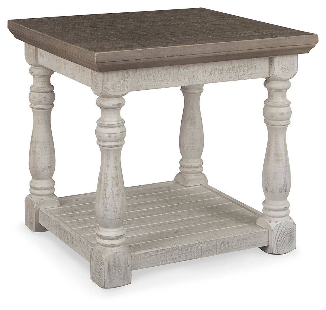 Havalance - Gris / Blanco - Mesa auxiliar rectangular