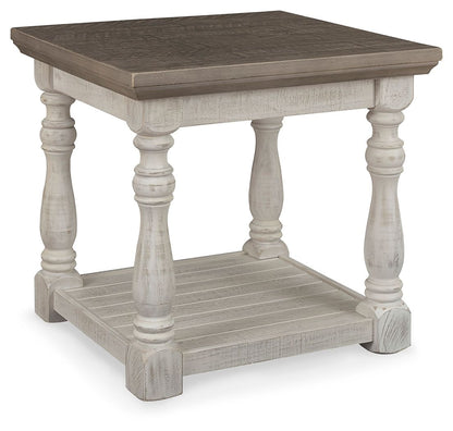 Havalance - Gris / Blanco - Mesa auxiliar rectangular