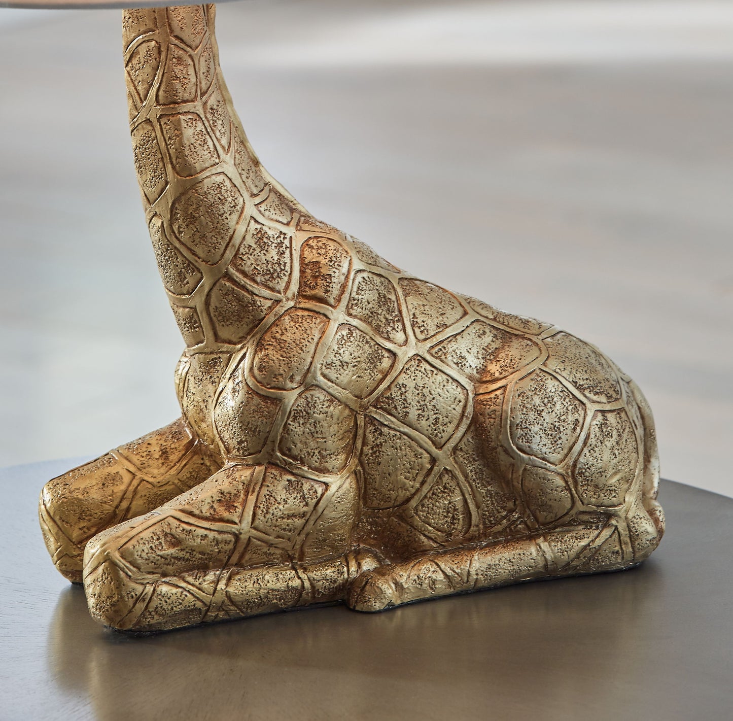 Ferrison - Poly Table Lamp - Gold Finish