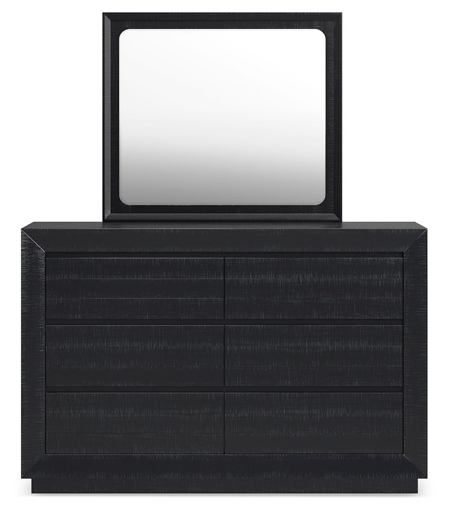 Londer - Black - Dresser And Mirror