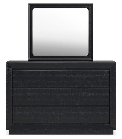 Londer - Black - Dresser And Mirror