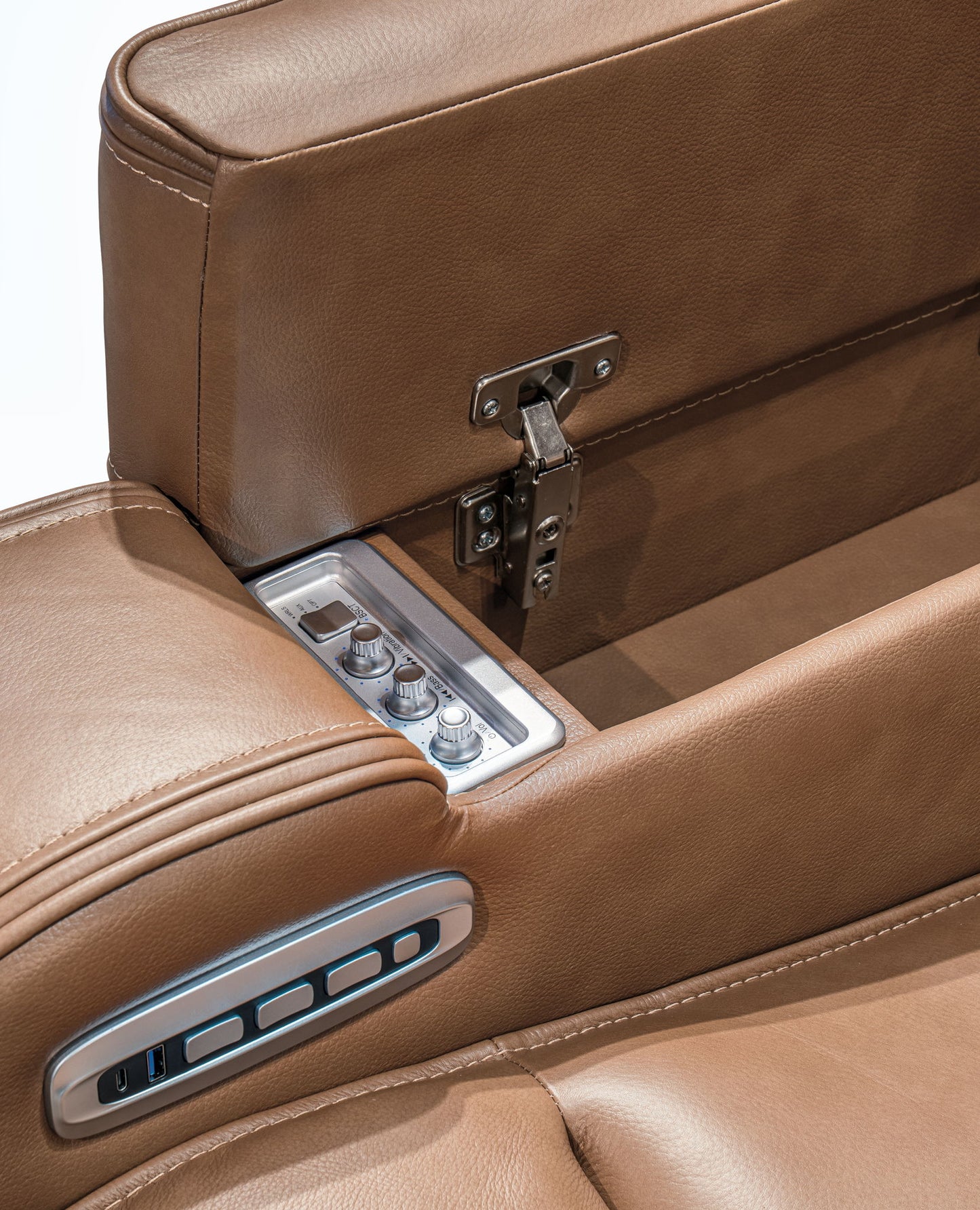 Knightington - Power Recliner With Audio Seating