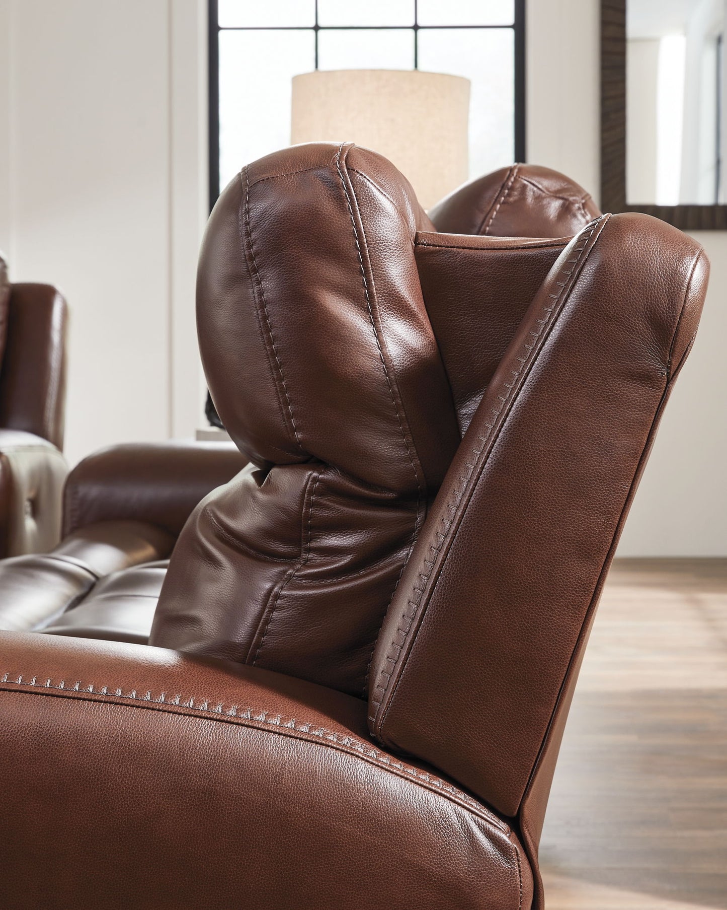 Next Move - Power Reclining Loveseat With Console / Adjustable Headrest