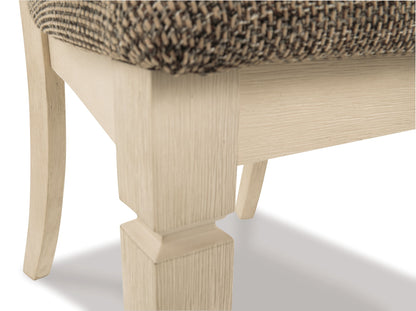 Bolanburg - Marrón / Beige - Silla auxiliar de comedor Uph (juego de 2) - Respaldo inclinado
