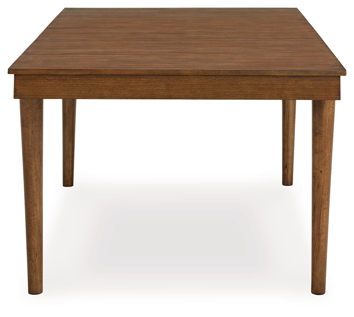 Lyncott - Rectangular Dining Room Extension Table - Brown